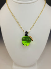 Load image into Gallery viewer, Idunn's Apple Pendant - Granny Smith and Gold