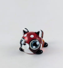 Load image into Gallery viewer, Ruby Red Panda Hand Sculpted Glass Figure