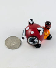 Load image into Gallery viewer, Ruby Red Panda Hand Sculpted Glass Figure