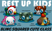 Load image into Gallery viewer, Oliver Capybara Hand Sculpted Glass Figure