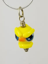 Load image into Gallery viewer, Lucky Duck Glass Pendant