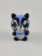Load image into Gallery viewer, Rebecca Raccoon Hand Sculpted Glass Figure
