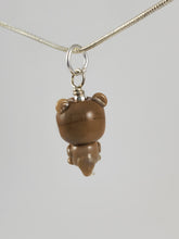 Load image into Gallery viewer, Tami Otter Hand Sculpted Glass Pendant