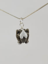 Load image into Gallery viewer, Lupe Wolf Hand Sculpted Glass Pendant