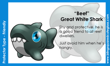Load image into Gallery viewer, Beef Great White Shark Pendant