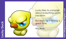 Load image into Gallery viewer, Lucky Duck Glass Pendant