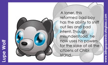 Load image into Gallery viewer, Lupe Wolf Hand Sculpted Glass Figure