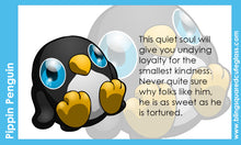 Load image into Gallery viewer, Pippin Penguin Hand Sculpted Glass Figure