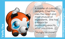 Load image into Gallery viewer, Verity Fox Hand Sculpted Glass Figure