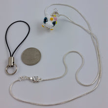 Load image into Gallery viewer, Beau Unicorn Hand Sculpted Glass Pendant