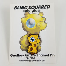 Load image into Gallery viewer, Geoffrey Giraffe Enamel Pin