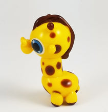 Load image into Gallery viewer, Geoffrey Giraffe Hand Sculpted Glass Figure
