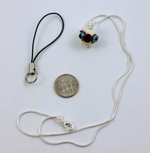 Load image into Gallery viewer, Georgia Pug Hand Sculpted Glass Pendant