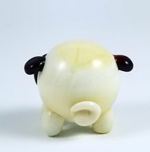 Load image into Gallery viewer, Georgia Pug Hand Sculpted Glass Figure