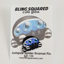 Load image into Gallery viewer, Jumpsie Spider Enamel Pin
