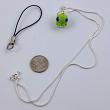 Load image into Gallery viewer, Fish Octopode Hand Sculpted Glass Pendant