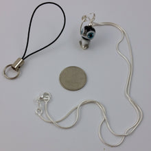 Load image into Gallery viewer, Smidgen Baby Penguin Hand Sculpted Glass Pendant