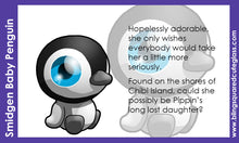 Load image into Gallery viewer, Smidgen Baby Penguin Hand Sculpted Glass Figure