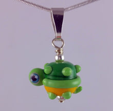 Load image into Gallery viewer, Unnamed Turtle Masses Hand Sculpted Glass Pendant